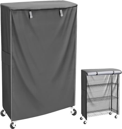 Wire Shelf Cover 36"x14"x54", Heavy Duty 600D Oxford Rack Cover by MOLLYAIR