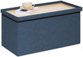 PINPLUS Folding Storage Ottoman Bench by PINPLUS