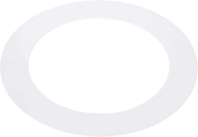 PATIKIL 6.3" ID 8.7" OD Plastic Trim Ring, Ceiling Light Goof Rings Matte by PATIKIL