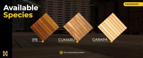 Maximo Ipe Hardwood Deck Tiles – Premium Interlocking Outdoor Flooring - Image 6