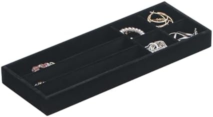 2Pcs Desk Drawer Storage Tray, Nightstand Organizer Tray, Necklace Bracelet - Image 2