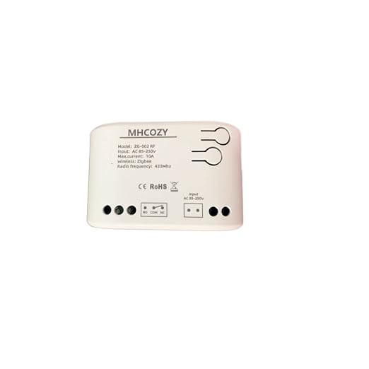 Smart Home Dry Contact Zigbee Relay Switch, Remote Control by MHCOZY