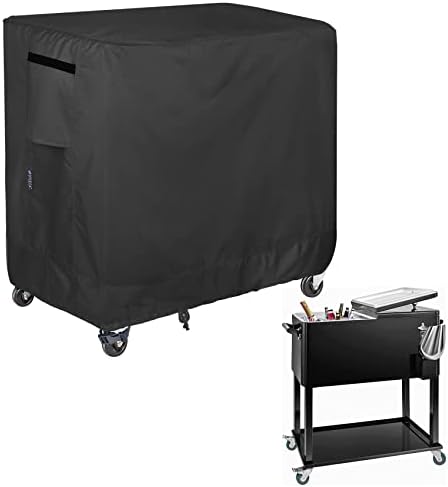 Waterproof Cooler Cart Cover 40L x 20W x 34H inch by STEECA