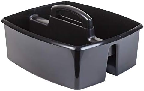 Storex 2-Compartment Large Cleaning Caddy – Multipurpose Supply Organizer - Image 2