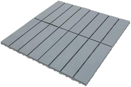 36pcs 12'' x 12'' Balcony Tiles Interlocking Patio Deck Tiles Outdoor Indoor - Image 7
