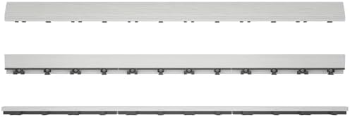 NewTechWood 1/6 ft. x 3 ft. Quick Deck Composite Deck Tile Straight Fascia in by NewTechWood