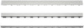 NewTechWood 1/6 ft. x 3 ft. Quick Deck Composite Deck Tile Straight Fascia in by NewTechWood