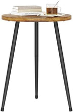 Side Table Small Round End Table Indoor Accent Table by Unknown