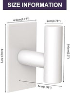 VAEHOLD Wall Towel Hooks, Heavy Duty Sticky Holder Waterproof Towel Hooks - Image 6