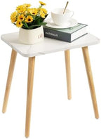 FORAOFUR Small End Table, Side Table Accent Table Living Room Bedroom Balcony by FORAOFUR
