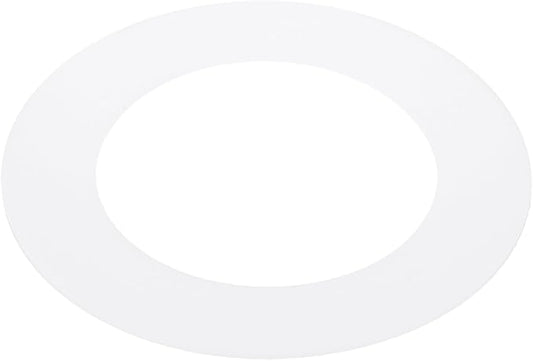 PATIKIL 3.2" ID 4.9" OD Plastic Trim Ring, Ceiling Light Goof Rings Matte by PATIKIL