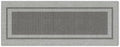 Artoid Mode Grey Absorbent Rectangle Non-Skid Doormat, Home Mats Non Slip by ArtoidMode