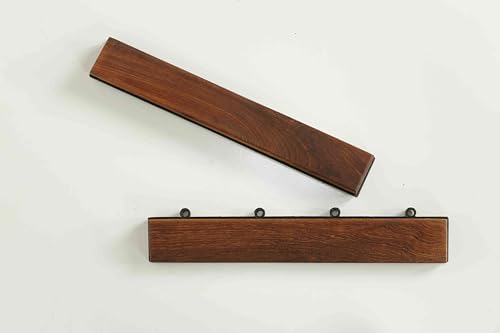 Bare Decor EZ-Floor End Trim Piece Interlocking Flooring in Solid Teak Wood - Image 3