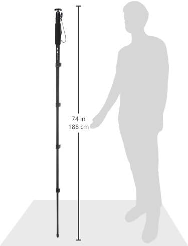 SLIK LIGHTY POD III Monopod Kit w/SBH-100 Ball Head 63" Tall - Image 5