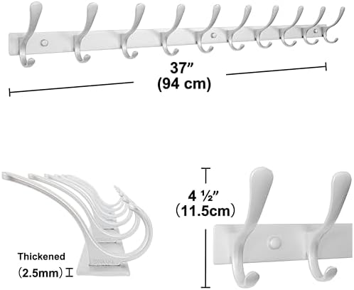 SKOLOO Coat Rack Wall Mounted - Image 5