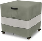 Patio Wicker Side Table Cover, 22W x 22D x 18H inch, Waterproof Square Patio by Aacabo