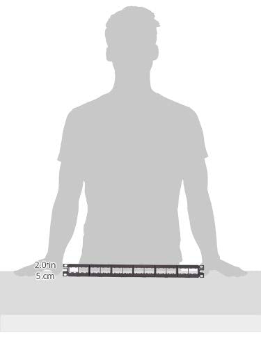 Panduit Patch Panel, Rack Mt, 24 Port CPP24WBLY - Image 3