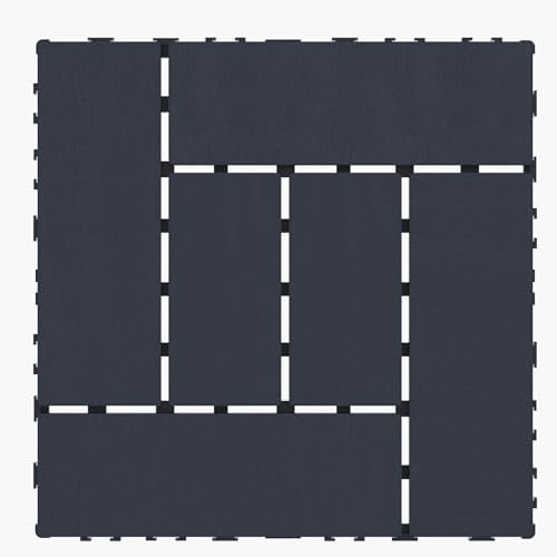 Interlocking Deck Tiles, Waterproof Deck Tiles Interlocking Outdoor All Weather - Image 3