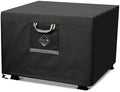 QH.HOME Fire Pit Cover Square 30", 600D Heavy Duty Fabric 100% Waterproof by QHHOME