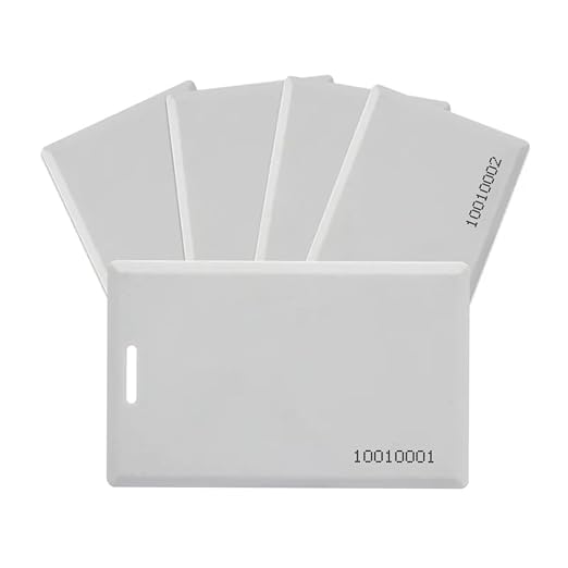 100 pcs 26 Bit Proximity Clamshell Weigand Prox Swipe Cards Compatable - Image 2