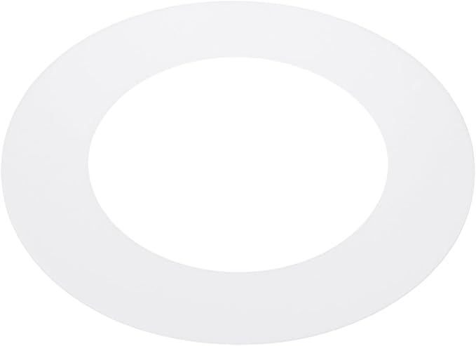 PATIKIL 4.3" ID 6.7" OD Plastic Trim Ring, Ceiling Light Goof Rings Matte by PATIKIL