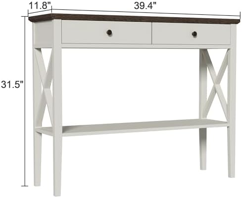 ChooChoo 39" Farmhouse Entryway Table - Image 2