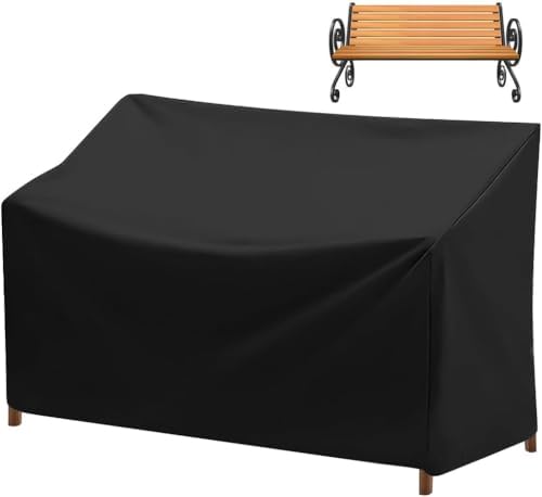 Outdoor Bench Cover, 2 Seater Patio Bench Cover, Waterproof Heavy Duty by Unknown