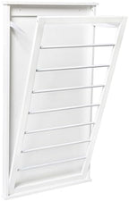 Honey-Can-Do Wall-Mount Wooden Clothes Drying Rack, 30 lb - Image 3