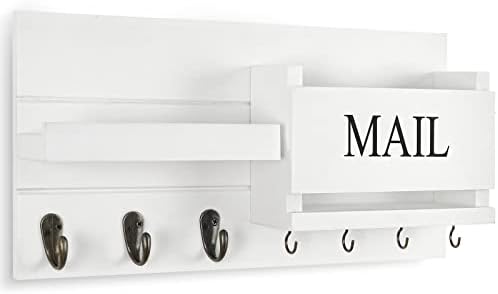 Lwenki Mail Organizer for Wall Mount – Key Holder - Image 2