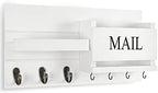 Lwenki Mail Organizer for Wall Mount – Key Holder - Image 2