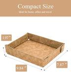 CASIRENA Faux Leather Valet Tray Organizer - Image 3