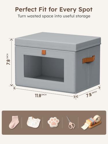 Homsorout Small Closet Storage Bins - Image 6