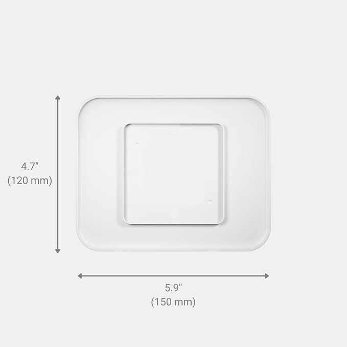 Lux Trim Plate - Made for Lux TQ1 Smart Digital Thermostat for Home, - Image 3