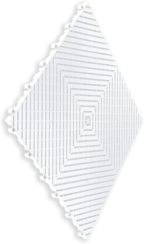 Swisstrax Ribtrax Smooth PRO Interlocking Garage Floor Tiles, 15.75 x 15.75-Inch - Image 2
