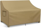 WLEAFJ Patio Sofa Cover Waterproof, Outdoor Loveseat Cover, Heavy Duty Deep by WLEAFJ