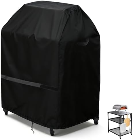 Outdoor Pizza Oven Table Cover for Ooni Oven and Medium Table by Jungdaoutdoorfurniturecover
