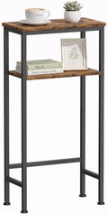Narrow Console Table, 2-Tier Slim Entryway Table by VANTIMO