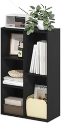 Furinno LUDER Book Shelf, 5-Cube Bookshelf, Reversible Bookcase, 9.4 x 19.5 x by Furinno-FitsYourSpaceFitsYourBudget