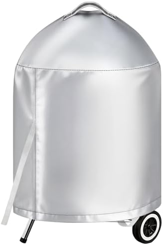 iCOVER Grill Cover for Weber 22 Inch Charcoal Kettle- Heavy Duty Waterproof BBQ by iCOVER