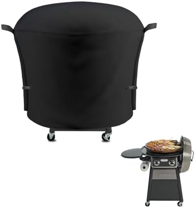 Outdoor Grill Cover Fits Cuisinart 22" CGG-888 360 Griddle Cooking Center by CoverGeny