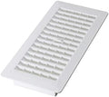 Decor Grates PL410-WH 4-Inch by 10-Inch Plastic Floor Register by DecorGrates