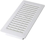 Decor Grates PL410-WH 4-Inch by 10-Inch Plastic Floor Register by DecorGrates