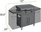 iCOVER Griddle Cover for Blackstone 36" ProSeries Griddles 600D Heavy Duty - Image 7