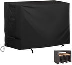 Patio High Top Dining Set Cover, Outdoor Bar Height Table and Chairs Cover by Unknown