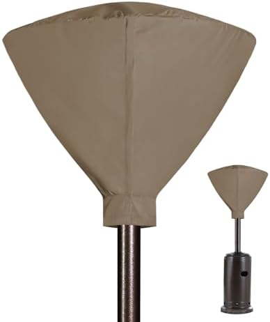 Easy-Going Patio Heater Head Cover, Outdoor Round 35"D Heater Cover by Easy-Going