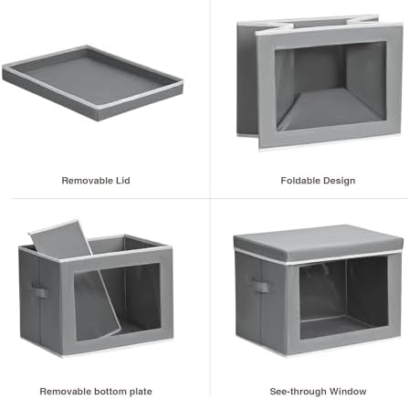 Homsorout Stackable Storage Bins - Image 7
