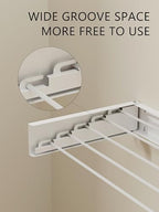 JOOM Wall Mounted Clothes Drying Rack, 31.5 Inch Foldable Rack - Image 7
