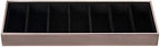 J JACKCUBE DESIGN 7 Slot Sunglasses Organizer, Leather Eyeglass Storage Tray Box by JACKCUBEDESIGN