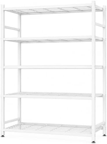 36.4" W Storage Shelves, 5-Tier Metal Shelving Unit by Unknown