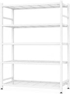 36.4" W Storage Shelves, 5-Tier Metal Shelving Unit by Unknown